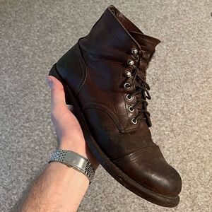 Red Wing Iron Ranger 10.5 Saddle Men’s Boots